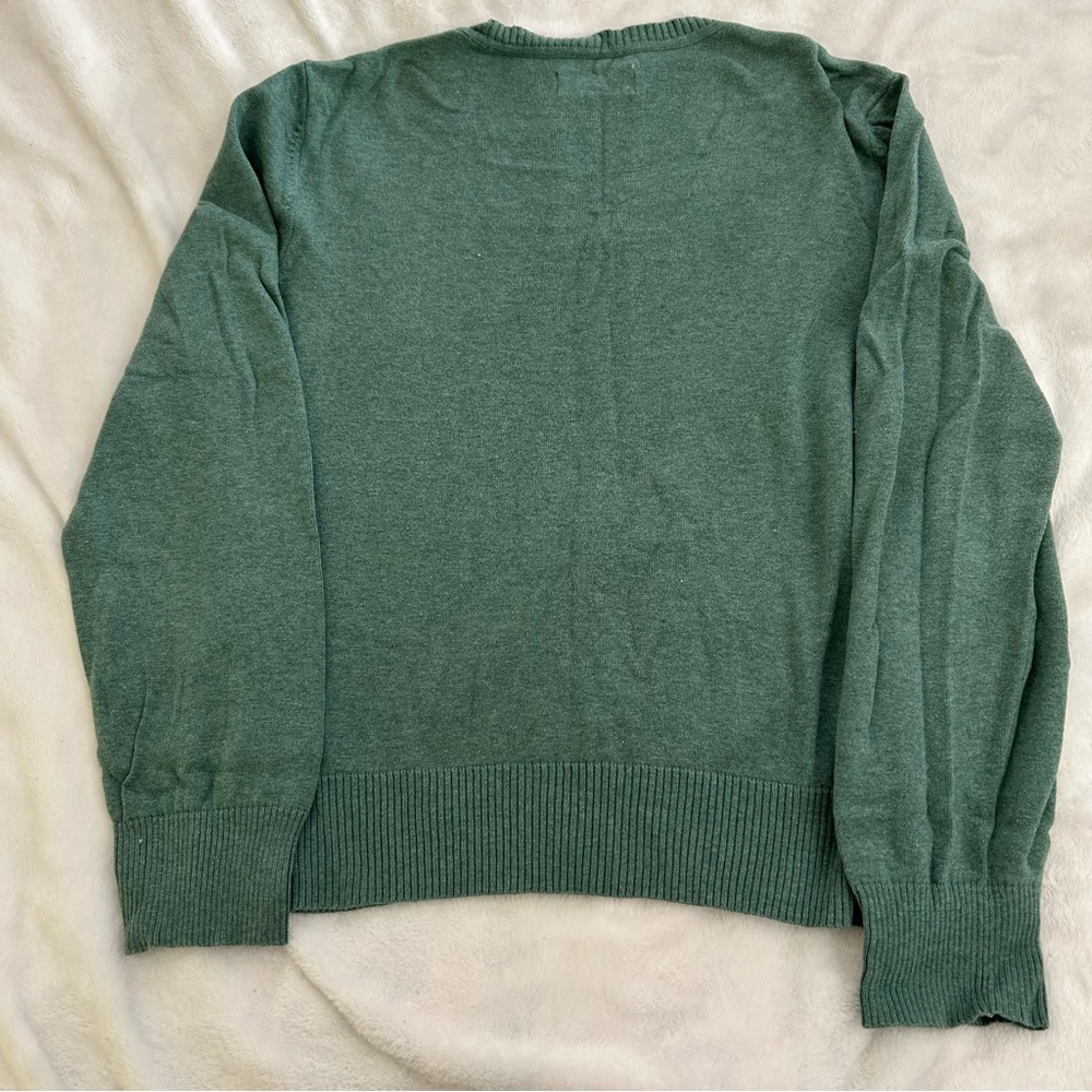 Sonoma Green Argyle Cardigan - Picture 3 of 7